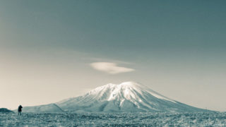 【写真と記憶と】2007年1月21日 Panasonic FX8 〜岩手山と祖父〜