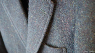 ホームスパン　ジャケット　みちのくあかね会